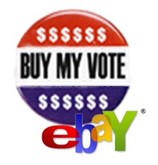 vote for sale on ebay Vote Sale on eBay